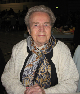 Älteste Teilnehmerin Anna Kassnel, 94